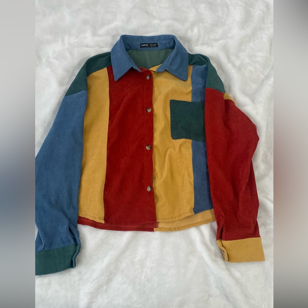 Cropped Button Up